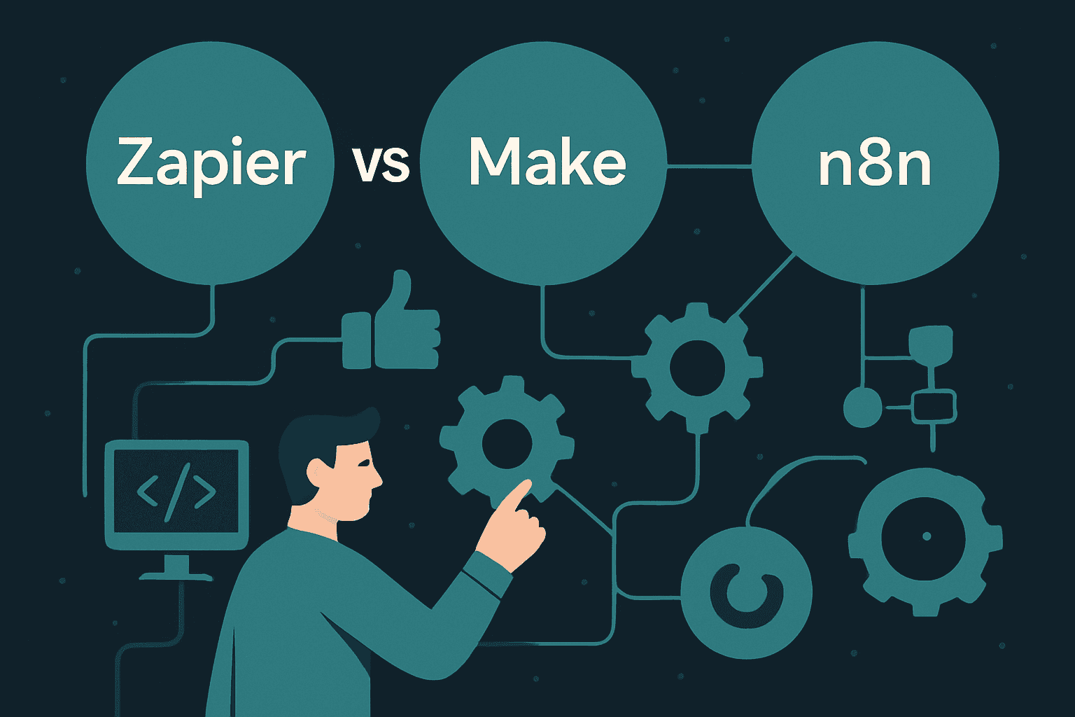 Zapier vs Make vs n8n: Best Automation Platform 2026